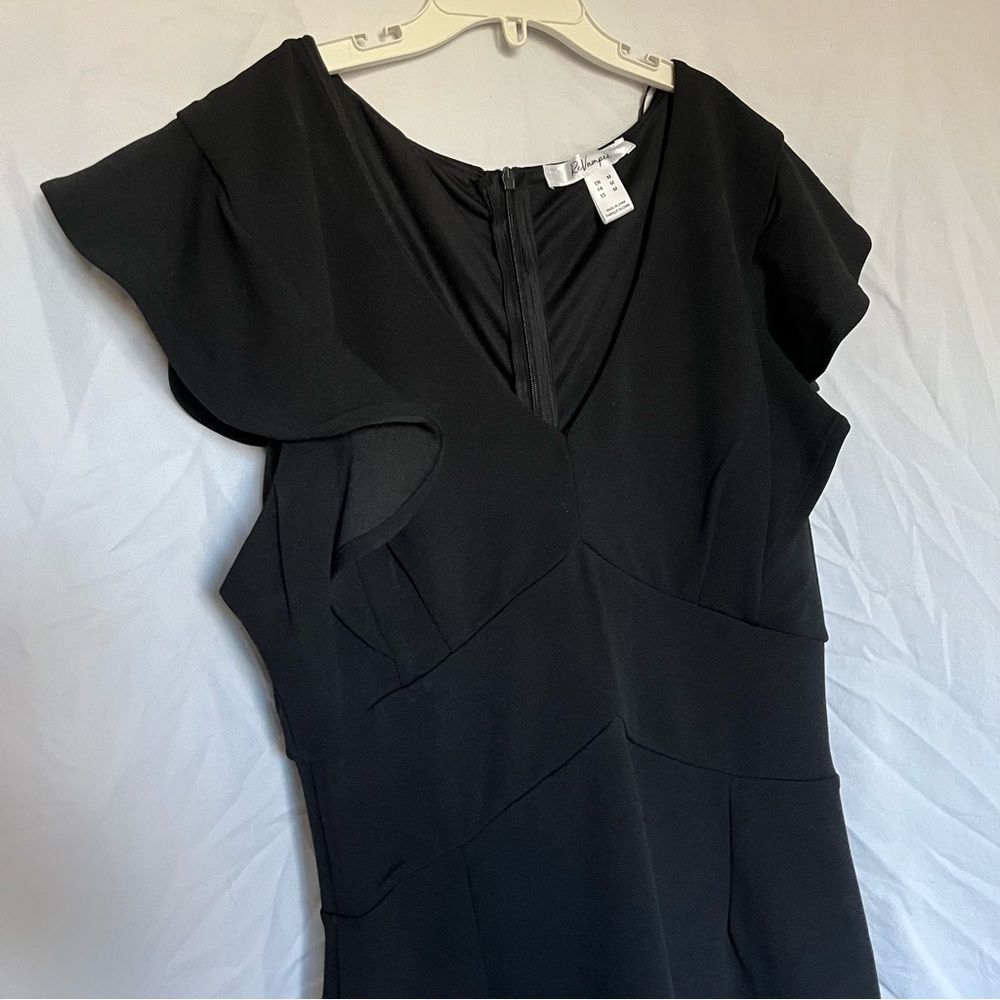 Elegant Black Dress size M - Picture 3 of 6